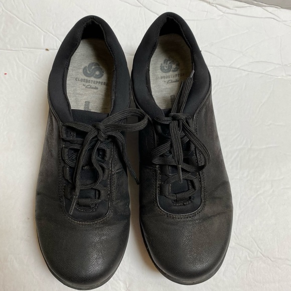 Clarks Cloud steppers soft cushion women’s sneaker shoes size 7.5 M - Picture 2 of 9